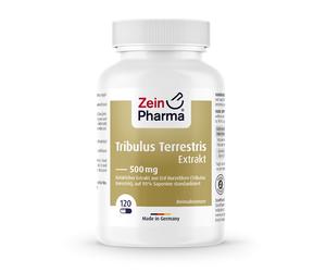 Zein Pharma - Extrait de Tribulus Terrestris, 500mg - 120 gélules végétales