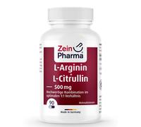 Zein Pharma - L-Arginine + L-Citrulline, 500 mg - 90 gélules