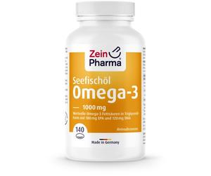 Zein Pharma - Oméga-3, 1000 mg - 140 gélules