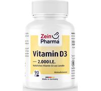 Zein Pharma - Vitamine D3, 2000UI, 90 gélules