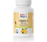 ZeinPharma Vitamine C 500 mg gélules pour le système immunitaire, 90 gélules