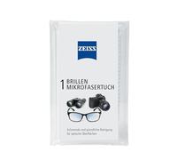 ZEISS Chiffon en Microfibre pour Lunettes pour Un Nettoyage à Sec ou en Combinaison avec des Sprays de Nettoyage pour Lunettes, Lavable en Machine, idéal pour Les Verres de Lunettes, Smartphones,