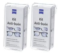 ZEISS Kit Anti-buée Spray + Chiffon Microfibre 2x15 ml