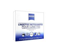 Zeiss Lot de 2 boîtes de 30 lingettes de nettoyage pour lentilles et écrans