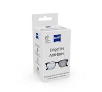 Zeiss Lingettes antibuée pour objectif - Lingettes emballées individuellement pour appareil photo, lunettes - Lingettes antibuée pour lunettes - Lingettes de voyage 30 ct - Lingettes antibuée