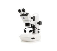 ZEISS Microscope stéréo zoom Stemi 355, C Lab, trino, BF, DF, w.d. 110 mm, 10x/23, 5,5:1, 7,2x-40x, AL/DL, Spot C LED