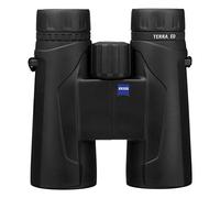 ZEISS Terra Ed Jumelles étanches 8 x 42 avec Verre Enduit pour Une clarté optimale dans Toutes Les Conditions météorologiques pour l'observation des Oiseaux, la Chasse, Le Tourisme, Noir