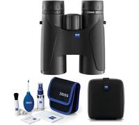 Zeiss Terra ED Jumelles étanches 8 x 42 pour observation des oiseaux, chasse, navires de croisière et observation des étoiles - Jumelles compactes pour adultes haute puissance - Kit de nettoyage de