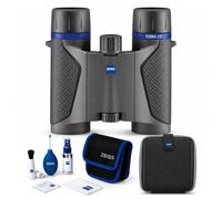 ZEISS Terra ED Pocket Jumelles compactes 10 x 25, noir, kit de nettoyage d'objectif