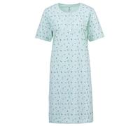 Zeitlos Chemise de nuit à manches courtes pour femme - Branches et boutons - M-6XL, menthe, 5XL