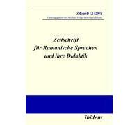 Zeitschrift Für Romanische Sprachen Und Ihre Didaktik. Heft 1.1