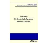 Zeitschrift Für Romanische Sprachen Und Ihre Didaktik. Heft 5.1