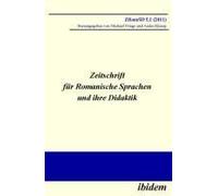 Zeitschrift Für Romanische Sprachen Und Ihre Didaktik. Heft 5.1