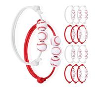 Zeiwohndc Bracelet coloré extensible en perles d'argile douce pour les modes de vie actifs et accessoires tendance élégant multicolore exercice, taille unique, Comme décrit