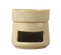 Zeiwohndc Brûleur de cire essentielle - Diffuseur de parfum en céramique pour bougies chauffe-plat - Diffuseur de parfum