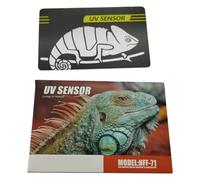 Zeiwohndc Carte d'ampoule pour tests, reptiles, terrarium, carte de vie, indicateurs de plus de 500 fois testés, testeur de papier