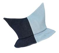 Zeiwohndc Chapeau de clown tendance des années 2000 résistant au soleil à larges bords contrastés pour femmes et adolescents à porter au quotidien, activités de plein air, soleil pliable