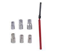 Zeiwohndc Clé 8-13 mm Kit d'écrous arrière de plombier Outil d'installation de robinet Installation de robinet Salle de bain Espace restreint