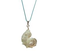 Zeiwohndc Collier ras du cou inspiré de la marine - Chaîne confortable pour un usage quotidien - Bijoux de vacances - Bijoux inspirés des océans