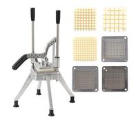 Zeiwohndc Dicers verticaux manuels pour frites de pommes de terre - Machine de coupe multifonction pour légumes et fruits - Outil de cuisine à la main - Robot de cuisine efficace