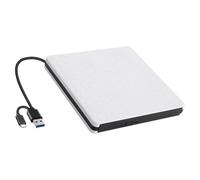 Zeiwohndc Graveur DVD externe portable avec interfaces USB C et USB 3.0 pour ordinateur portable 10 8 7 PC portable externe lecteur DVD avec plateau de chargement