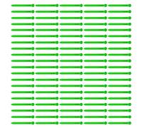 Zeiwohndc Lot de 100 bandes numérotées pour pattes d'oiseaux - Systèmes d'identification pour poulet, canard, oie, gestion de la ferme, 100 bandes numérotées pour la ferme avicole