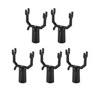 Zeiwohndc Lot de 5 piquets de branches de jardin haute résistance pour intérieur et extérieur en alliage d'aluminium