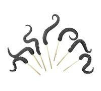 Zeiwohndc Lot de 7 pieuvres Tentacules uniques en résine sur le thème marin pour plantes décoratives