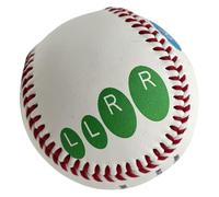 Zeiwohndc Noyaux en bois dur d'entraînement de baseball avec placement des doigts pour améliorer le contrôle et la précision du baseball Coordination Skills Trainer
