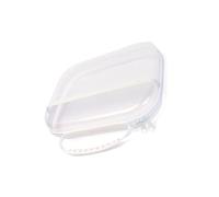 Zeiwohndc Sac de rangement en maille transparente avec coque rigide ventilée et fermeture étanche avec poignée