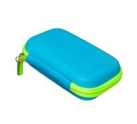 Zeiwohndc Sac de rangement pour chargeurs, plusieurs compartiments avec sangles élastiques et poche en maille pour chargeurs d'alimentation, organisation, durabilité, gestion des câbles, pochette pour