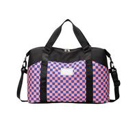 Zeiwohndc Sacs de voyage ergonomiques avec manchon de bagage pour les voyages courts, organiseurs pratiques et imperméables en tissu Oxford, organisateur compact pour voyage d'affaires, b, One Size