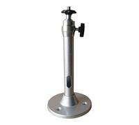 Zeiwohndc Support polyvalent en alliage d'aluminium pour projecteur - Capacité de 2 kg - Hauteur réglable - Installation murale/plafond - Kit de suspension pour projecteur