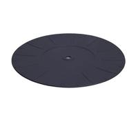 Zeiwohndc Tapis de feutrine en silicone pour tourne-disque vinyle 17 cm Antistatique avec amélioration des basses et réduction du bruit