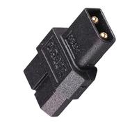 Zeiwohndc XT30 Adaptateur de connecteur de voiture Power Link Texture ABS Idéal pour les courses et les modèles de télécommande Changeur de prise de batterie