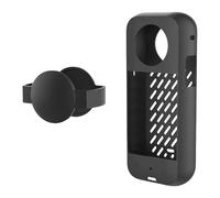 Zeizafa 1 Ensemble De Manchons De Caméra Protecteur en Silicone Résistant Chocs avec Capuchons De Couvercle D'objectif pour Caméra De Sport Installation Facile