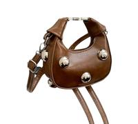 Zeizafa À Bandoulière En Cuir PU Pour Femmes Petit À Bandoulière Simple Messagers Rétro Shopping Rencontres Mode À Main Women Shoulder Simple Crossbody Pu Leather Messenger Small Handbag