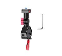 Zeizafa Aluminum Alloy Bike Handlebar Camera Mount Clamp Standard 1/4inch Compatible Easy Installation Anti Shake Design Strong Clamp Camera Mount