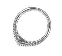 Zeizafa Anneaux De Nez Résistants Allergies Avec Cliqueurs De Septum Articulés Et Cerceaux De Fleurs Pour Les Piercings De Conque Et De Cartilage