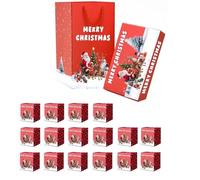 Zeizafa Boîte De Prix De Célébration Ensemble De Décoration De Fête De Noël avec Avion en Papier Recyclable pour Les Réunions De Famille Matériel De Fête Éclatant