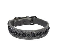 Zeizafa Collier De Protection du Cou en Cuir pour Chien De Bonne Qualité Confortable pour Petit Animal De Compagnie Réglable