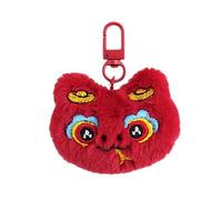 Zeizafa Compact Plush Keychain Hanging Ornament for Bags and Keys Bag Pendant Snake Backpack Accessory Cultural Decoration Plush Keychain
