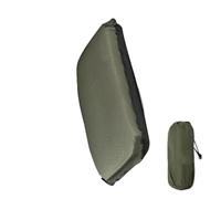 Zeizafa Coussin De Siège Gonflant Mince Confort Bondé pour Jeux Football Concerts Voyage Visage Simple Et Soigné Oreiller Camping À Gonflage Automatique avec Ceinture Transport