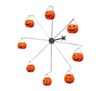 Zeizafa Halloween Unique Whirly Wheel Bird Feeder with Rotating Action Enhances Outdoor Spaces for Nature Lovers Bird Feeding Station