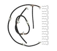 Zeizafa Heavy Duty Engineered Fuels Leakage Return Line Enhancing Sealing Performances 98062291 97328732 Direct Fit Fuel Injector Leakage Hose