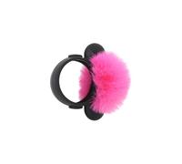 Zeizafa Housse de Pare-Brise en Fourrure sans Fil pour Microphone Cravate magnétique, réduit Le Bruit du Vent, Coupe-Vent, Pare-Brise pour Cravate magnétique sans Fil