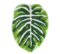 Zeizafa Joli Tapis De Bain en Forme De Feuille Tapis De Nouvel an Tapis De D'entrée pour Salle De Bain Et Décoration De La Maison Paillasson