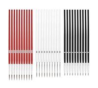 Zeizafa Lot de 30 petits pinceaux de peinture de détail avec 3 tailles #0#00#00#000 en nylon pour peinture d'art