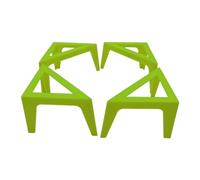 Zeizafa Lot de 4 supports de toile pour peindre de petits pieds de toile, supports de toile pour verser des peintures, fournitures de dessin