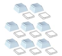 Zeizafa Lot de 8 capuchons de touches pour claviers mécaniques faciles à nettoyer et couleur classique en option